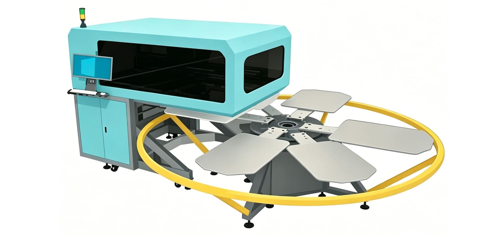 Electric Automatic Screen Printing Machine - Image 3