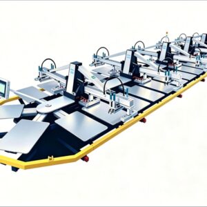 Oval Screen Printing Machine